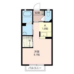 ウィルB（連取町）の物件間取画像